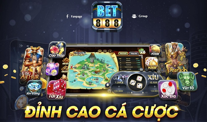 Bet888 – Game bài Bet888: Cổng game đổi thưởng đỉnh cao