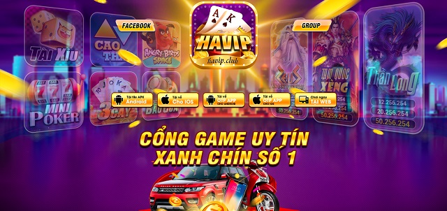 Havip – Game bài Havip Club: Cổng game đổi thưởng xanh chín