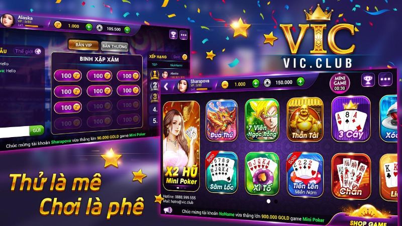 VIC99 – Game bài Vic99: Nổ hũ xanh chín