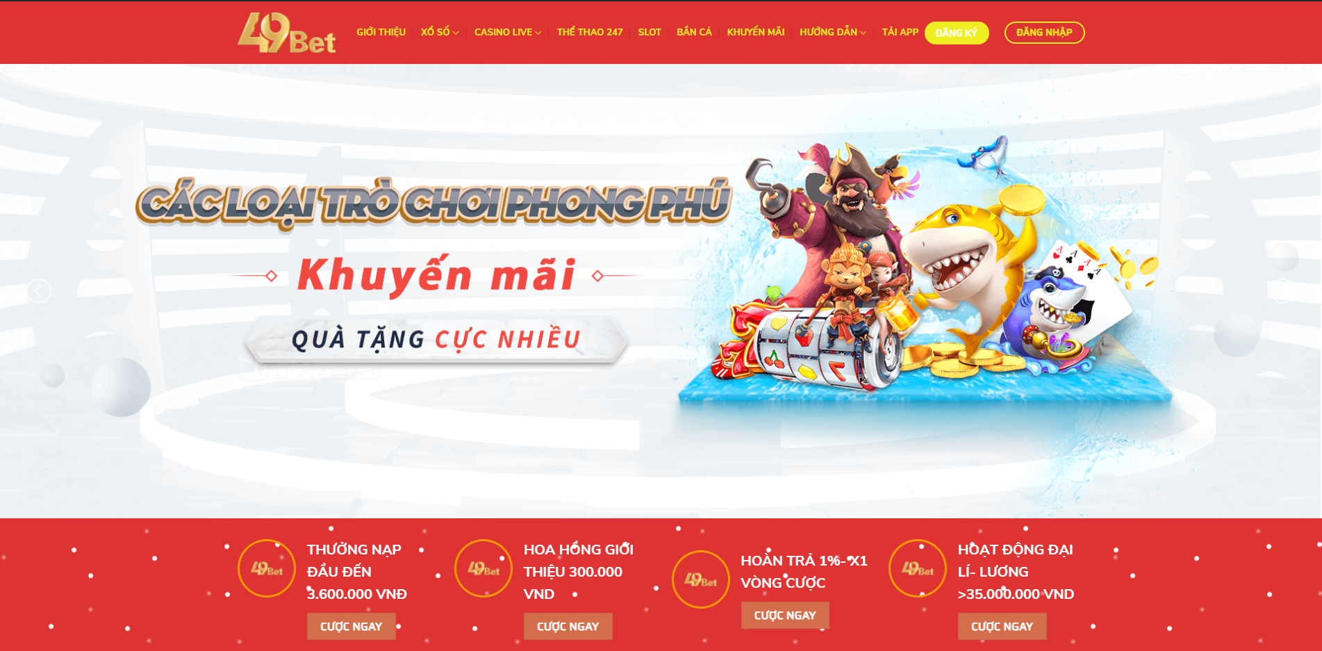 49Bet – Nhà cái 49bet: Cực phẩm của ngành cá cược online