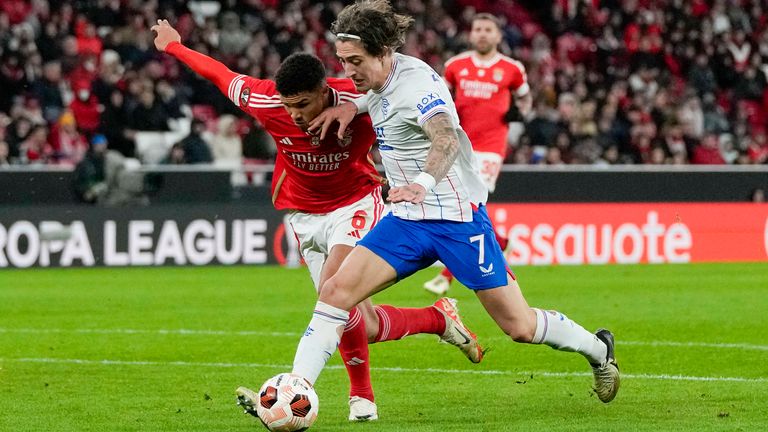 Rangers vs Benfica – Soi kèo nhà cái bóng đá 00h45 ngày 15/03/2024 – Europa League