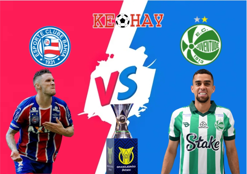 Bahia vs Juventude – Soi kèo hôm nay 02h00 28/07/2025 – VĐQG Brazil