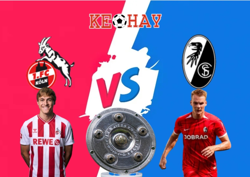 FC Koln vs Freiburg – Soi kèo hôm nay 00h30 01/09/2025 – VĐQG Đức