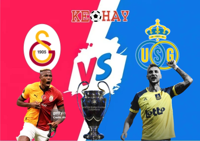 Galatasaray vs Union Saint-Gilloise – Soi kèo hôm nay 00h45 26/11/2025 – Champions League