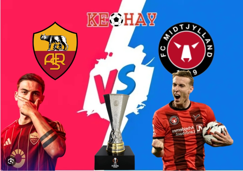 Roma vs Midtjylland – Soi kèo hôm nay 00h45 28/11/2025 – Europa League
