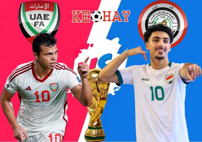UAE vs Iraq – Soi kèo hôm nay 23h00 13/11/2025 – Vòng loại World Cup 2026