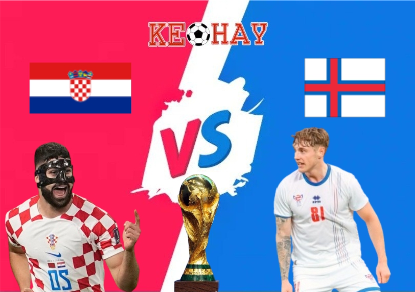 Croatia vs Đảo Faroe – Soi kèo hôm nay 02h45 15/11/2025 – Vòng loại World Cup 2026