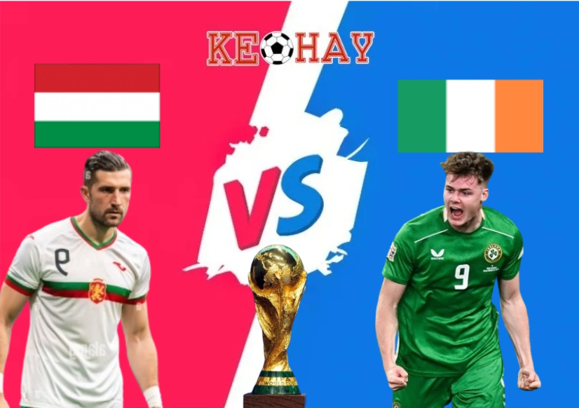 Hungary vs Ireland – Soi kèo hôm nay 21h00 16/11/2025 – Vòng loại World Cup 2026