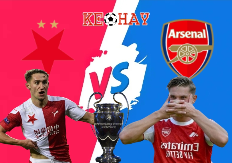 Slavia Praha vs Arsenal – Soi kèo hôm nay 00h45 05/11/2025 – Champions League